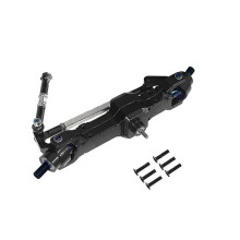 Metal Upgrade Front Axle Assembly for 1/16 C24 , Black