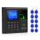 Fingerprint Attendance Machine+10 Cards Access Control Electric Time Clock Recorder RFID Keypad USB Data Manage 1