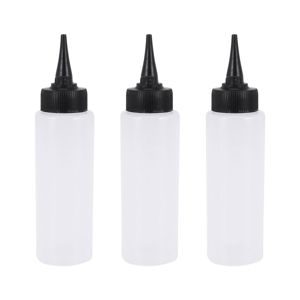 Exogio 3X 150Ml Salon Hair Color Measuring Applicator Bottle Scale Hairdressing Tool