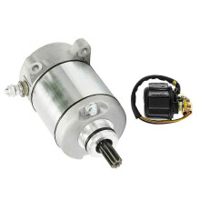 31200-HM8-003 Starter Motor with Starter Relay Fit for Honda Sportrax TRX250X TRX250EX Recon 250 2009-2019 31200-HM8-A41
