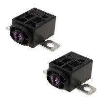 2 pezzi Scatola fusibili batteria Protezione da sovraccarico Interruzione 4F0915519 compatibile con