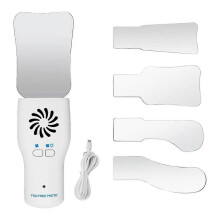 Dental Anti-Fog Mirrors Set Fog Free Intraoral Photography Stainless Steel Mirror with LED Light Orthodontic Reflectors