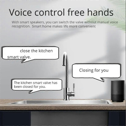 WIFI Smart Valve Controller APP Τηλεχειριστήριο Νερό Shutoff Ασύρματη Αυτ 2