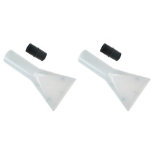 35Mm Vacuum Cleaner Extraction Nozzle Spin Brush with Adapter Clear Swivel Nozzle Sofa Carpet Cleaning Nozzle Parts