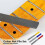 Conical Guitar Nut File Nut Slot File Set Double Edge Wire File 3