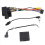 16-poliger auf Quadlock-Kabelbaum CANBUS-Decoderbox Kfz-Kabeladapter für 2008 3008 307 C5 1
