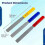 Conical Guitar Nut File Nut Slot File Set Double Edge Wire File 4