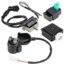 ATV Quad Power Supply Kit for 50cc 70cc 90cc 110cc - Regulators, Rectifiers, Starters, Relays & Ignition Coils