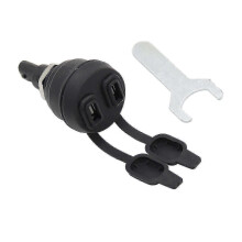 K1600GT K1600GTL F850GS Motorcycle Dual USB Charger Socket for Professional Installation