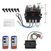 12V 500A Winch Solenoid Relay Contactor with Wireless Remote Control Kit