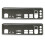 2X I/O Shield Back Plate for B250C B75 12USB B75 8USB Mining Motherboard IO Baffle Chassis Bracket 1