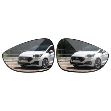 Car Rearview Mirror Glass with Heating Door Mirror Glass for Fiesta MK7 2008-2017