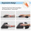 Keyboard Mouse Wrist Rest Memory Foam Support Ergonomic Anti-Slip 4