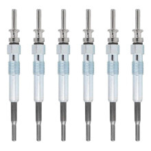 Diesel- Heater Glow Plugs 12237786869 0250402002 for BMW 1 3 Series 5 6 7 Series X3 X5 Accessories, 6 Pack
