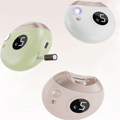 Electric Nails Cutter Nails Trimmer Nails Light Nails Cutter White 2