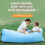 Inflatable Sofa - Easy to Install, Portable, Waterproof and Leak-Proof Design, Ideal Sofa compatible Backya 3