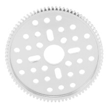 Cylindrical Aluminum Gear Aluminum 80 Tooth Spur Gears 4302‑0014‑0080 MOD 0.8 14mm