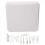 Κεραία ανάγνωσης/εγγραφής RFID 868/915 MHz 10DB κυκλικά πολωμένη κεραία αναγνώρισης Lora Flat P 2