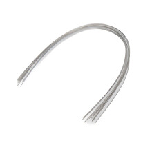 100pcs Orthodontic Arch Wire Stainless Steel Elastic Dental Orthodontic Round Arch Wire Accessory 0.012 Inch Lower Tooth