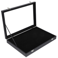 Γυάλινο ντουλάπι βιτρίνας Κορνίζα Shadow Box Βαθιά βιτρίνα Memory Box Frame