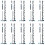 10 PCS Front Housing Adhesive Compatible for Xperia 1 1