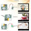 USB Recording Music Module Greeting Card, light control 1