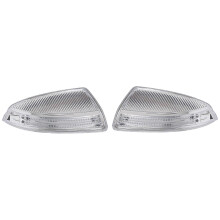 Car Left+Right LED Rearview Mirror Turn Signal Light compatible - W639 W204 S204 A2048200721 A2048200821