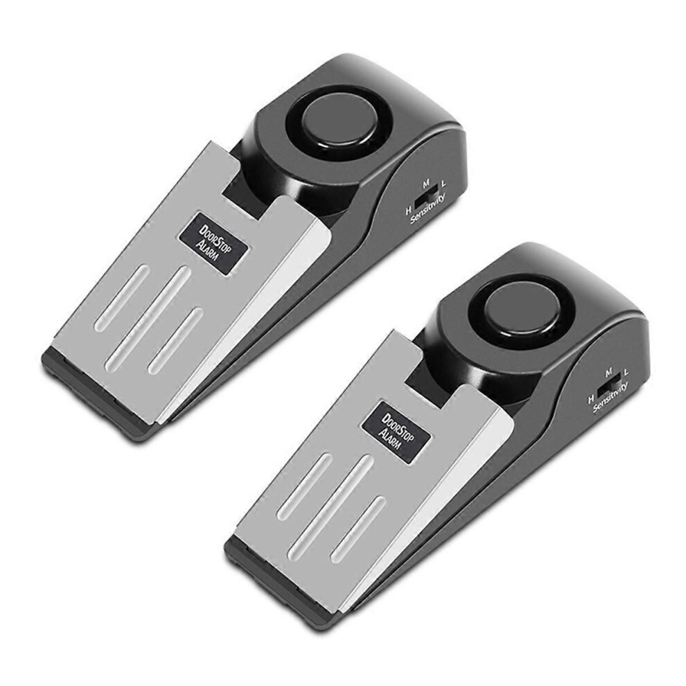 Door Stop Alarm, Door Stop with 120db Security Alarm, Door Wedge Security Device for Travel, Home, H