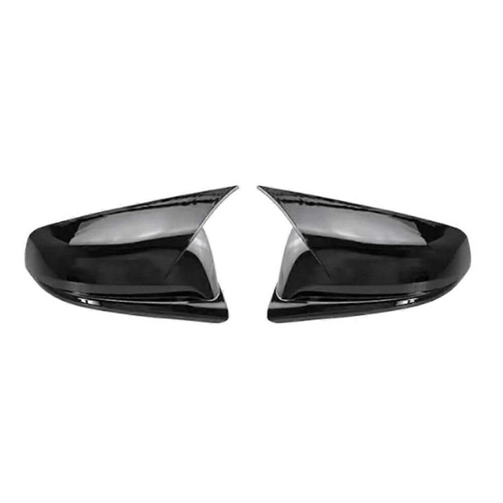 Car Side Rearview Mirror Cover Housing Shell Trim Gloss Black 9319739820287
