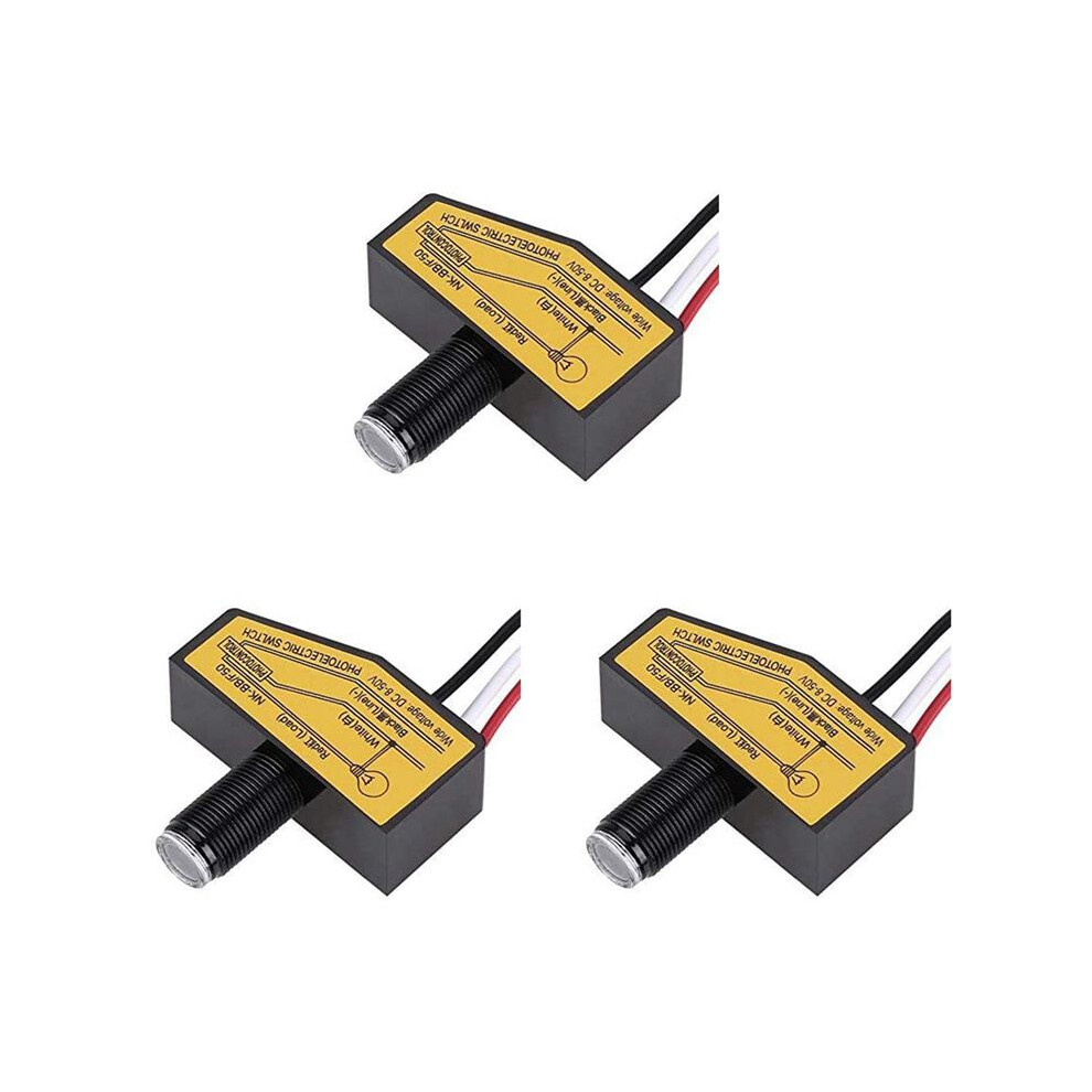 3X Photocell Nk-Bb/F50 8-50V Dusk To Dawn Sensor Photoelectric Photocell Sensor Ing Light 6032985089323