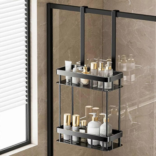 Bathroom Punch Free Wall-mounted Storage Rack Wall-mounted Organizer 2