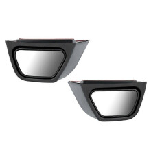 Specchietto retrovisore laterale con funzione di assistenza per l'angolo cieco, grandangolare e convesso,