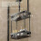Bathroom Punch Free Wall-mounted Storage Rack Wall-mounted Organizer 4