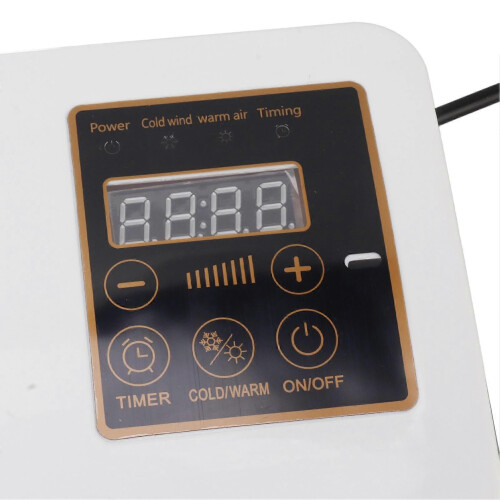 Ηλεκτρική θερμάστρα εσωτερικού χώρου 1800W με τηλεχειριστ 2