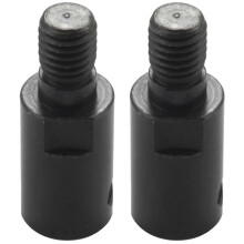 2Pcs M10 5 mm Dc Motor Shaft Drill Adapter for Saw Blade Connection Coupling Joint Connector Couple