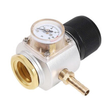 CO2 Keg Charger,Mini Gas Regulator Keg Co2 Regulator Sparkling Water Beer Bottle Aquariums Aqua