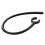 3 Pcs Handfree 5.5Mm Hole Black Plastic Earhook for Bluetooth Earphone 4