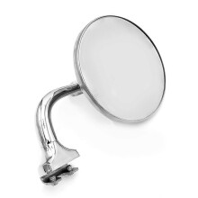 Round Side Mirror Kit compatible Classic Cars Offering Retro Aesthetic and Wide Fitment on Front and Rear Positions