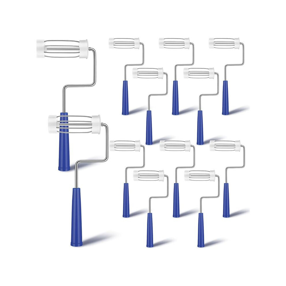 12Pcs Paint Roller Frame For Home Wall Ceiling Small Area Edges And Corners, 4712161806419