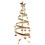 Iron craft bell mini Christmas tree desktop simulation Christmas tree display Christmas decorations 1