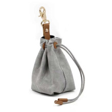Dog Treat Pouch, Portable Training Bag with Drawstring, Waterproof - Ideal for Walking & Outdoor Ac