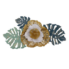 Modern and beautiful blue iron metal wall decor for living room, bedroom, dining room