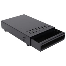 Stainless Steel Coffee Knock Box Drawer - Thickened Residue Powder Box for Home and Cafe Use, Easy