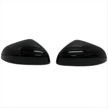 Rear View Mirror Cover compatible for Fiesta MK8 Glossy Black