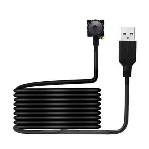 Κάμερα web 1080P HD Mini USB με φακό 3,7 mm συμβατή με υπολογιστή, CC