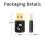USB Bluetooth6.0 Dongle Bluetooth6.0 Receiver Transmitter Adapter for Bluetooth Keyboard Mouse Head 2