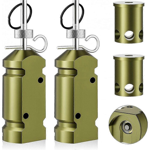3 Pack Perimeter Trip Alarm, 12 Gauge Camping Trip Wire Device,Early Warning Security System for Camping/Bear Deterrent