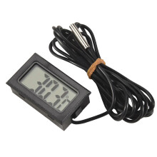 Termometr cyfrowy LCD -40 stopni Celsjusza + 110 stopni Celsjusza Przyrząd do pomiaru temperatury Wskaźnik