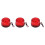 3X 12V Alarm LED Flashing Strobe Light compatible Home Security Alarm System Red 1