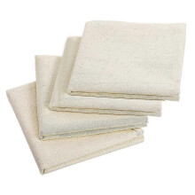4er-Set Geschirrtücher zum Backen von Sauerteig, 35,5 x 47,8 cm große, wiederverwendbare, dicke Brottücher